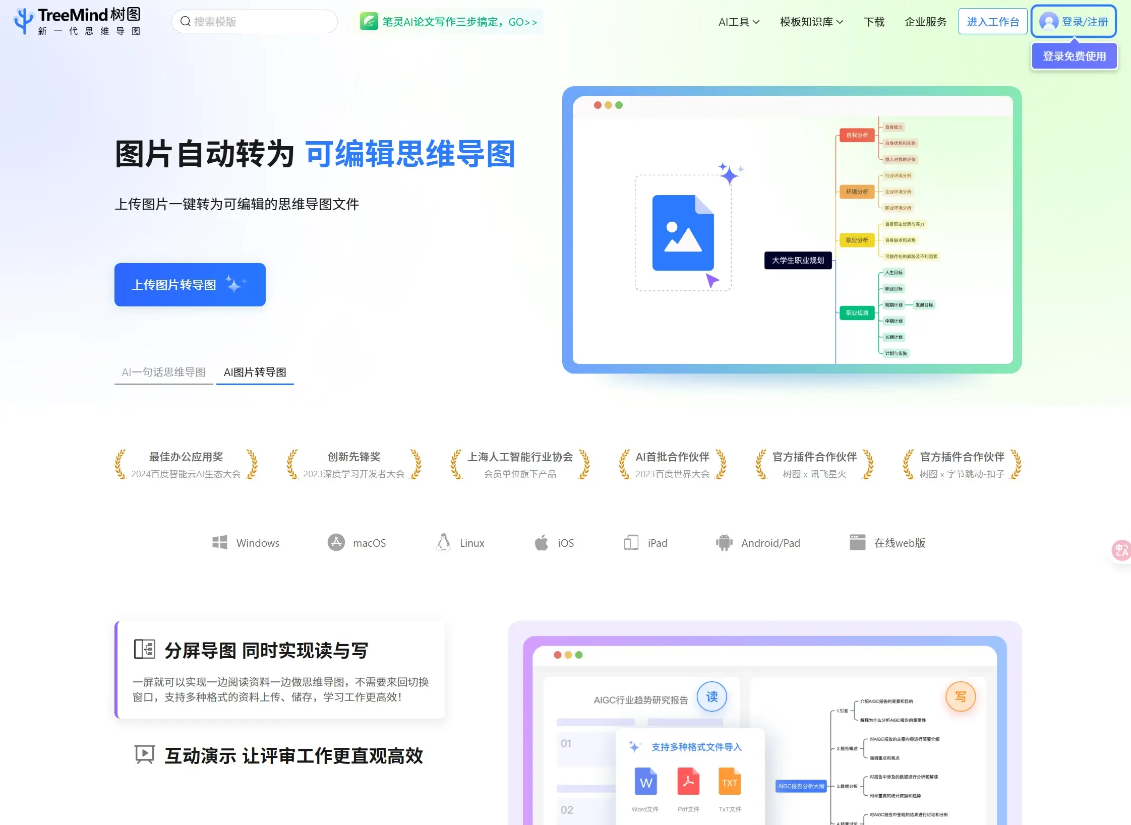 树图思维导图